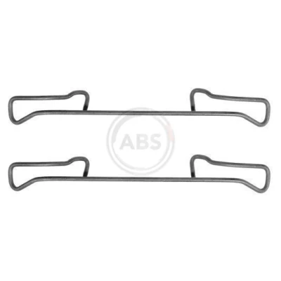 Imagen de A.B.S. 1150Q Kit de accesorios, pastillas frenos CITROËN: Saxo Hatchback, Xsara OPEL: Astra F CC, Vectra A Corsa CC