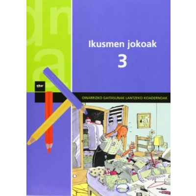 Imagen de Ikusmen jokoak 3 (Oinarrizko gaitasunak lantzeko koadernoak)