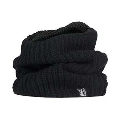 Imagen de HEAT HOLDERS Mujer Buff Calentador de Cuello Tricot y Polar (One Size, Black (Larvic))
