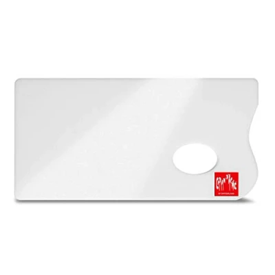 Imagen de Caran d&#039;Ache Paleta de plexiglás para artistas, color blanco, 26 x 13 mm