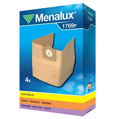 Imagen de Menalux 900196175 sacchetti per aspirapolvere, carta, bianco