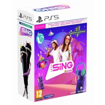 Imagen de PS5 Let&#039;s Sing 2025 + 2 micrófonos