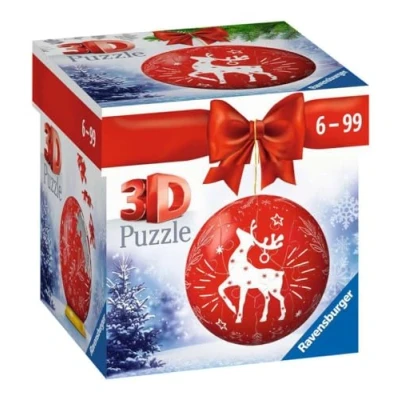 Imagen de Ravensburger Navidad Puzzle 3D, Color Rojo, 7,5 x cm (11495)