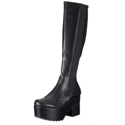 Imagen de LAMODA Elegant Strangers, Botas Altas hasta la Rodilla Mujer, Color Negro, 38 EU