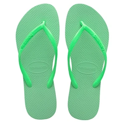 Imagen de Havaianas Slim, Chanclas Mujer, Green Garden, 33/34 EU