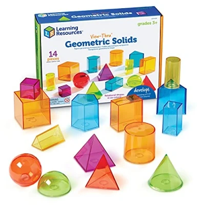 Imagen de Learning Resources Formas geométricas transparentes View Thru