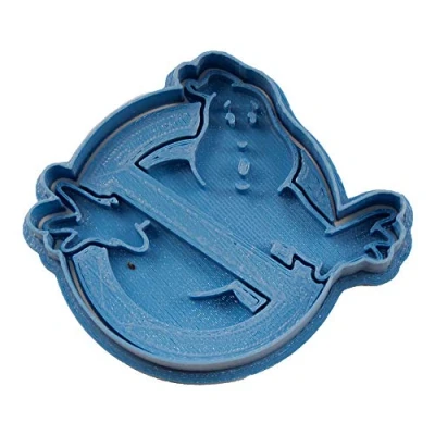Imagen de Cuticuter Cazafantasmas Cortador de Galletas, Plástico, Azul, 8x7x1.5 cm