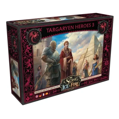 Imagen de CMON Edge Entertainment, Canción de Hielo y Fuego, Héroes Targaryen III, Juego Miniaturas en Español