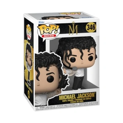 Imagen de Funko POP! Rocks: Michael Jackson (Superbowl) Figuras Miniaturas Coleccionables Para Exhibición Idea De Regalo Mercancía Oficial Juguetes Niños Y Adultos Fans Music