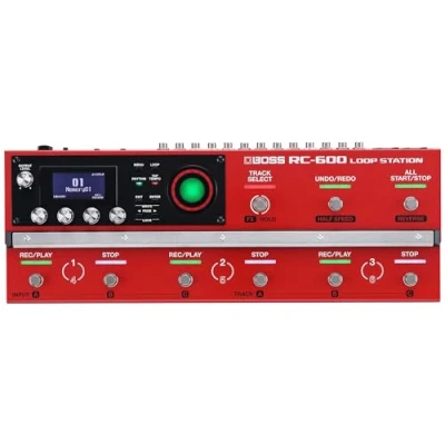 Imagen de Loop Station de suelo BOSS RC 600 para músicos loops Características evolucionadas y funciones personalizables Calidad sonido nueva generación Muchísimas opciones efectos integrados