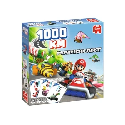 Imagen de Jumbo 1000km Mario Kart, Juego de Mesa Infantil para niños a Partir 7 años, en Español