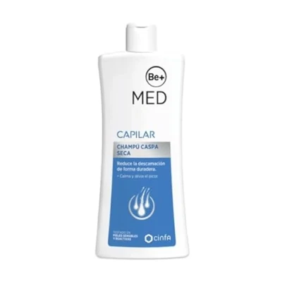 Imagen de Be+ Med Capilar Champu Caspa Seca 1 Envase 250 Ml