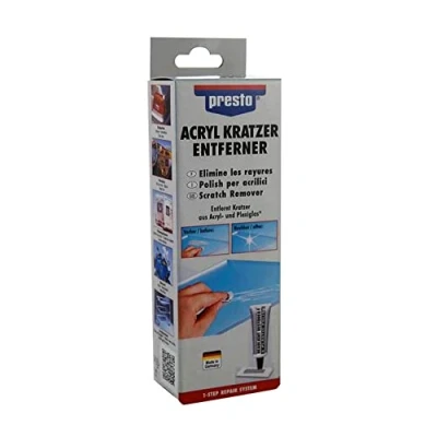 Imagen de PRESTO 430114 Juego de reparación, reparación material plástico 50 Underbody Protection Wax light brown 1000 ml