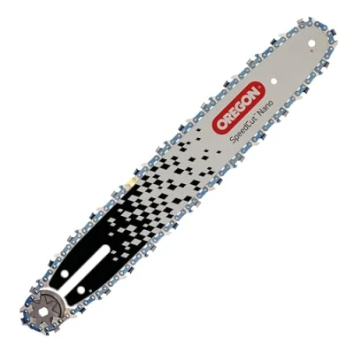 Imagen de Oregon Kit de Optimización para Motosierra SpeedCut Nano, Cadena 46 Eslabones y Espada 10&quot; (25 cm), Paso 0,325&quot; LP, Calibre 1,1 mm, Motosierras a Batería Gasolina, Compatible con Stihl