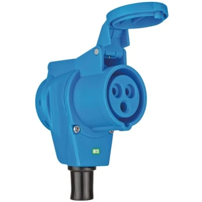 Imagen de Brennenstuhl 1080980 Acoplamiento Ángulo Azul