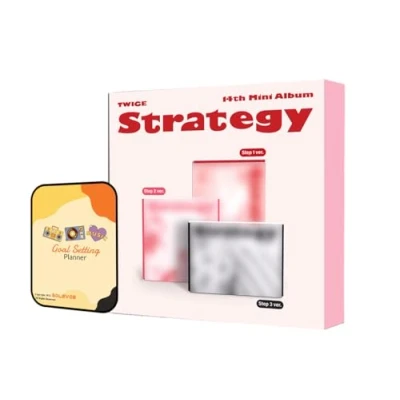 Imagen de TWICE Album STRATEGY STEP 2 Ver. (Standard ver.)+Pre Order Benefits+BolsVos Exclusive K POP Giveaways Package