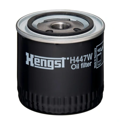 Imagen de HENGST FILTER H447W Filtro de aceite 13/16 16 enroscable HONDA: CIVIC 6 Hatchback, Fastback, Accord Limousine, ROVER: 400 Hatchback