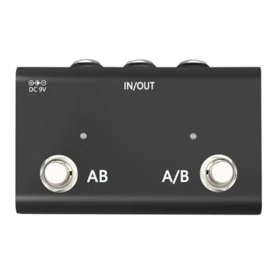 Imagen de Adoerpai ABY Channel Switch pedal Box Line AB Selector True Bypass para guitarra efecto