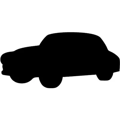 Imagen de SECURIT FB Car Pizarra inclusoPizarra de Pared en Forma Auto.1 Marcador Tiza líquida Blanca Incluso, 19 x 49 Cm