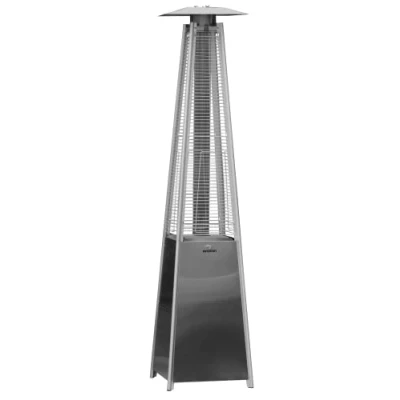 Imagen de INFINITON PG SA01 Estufa de gas, Inox/Acero inoxidable, Pirámide, 227cm, 13kW, Propano o Butano, Uso exterior