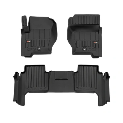 Imagen de FROGUM proLine 3D 3D426191 Juego de alfombrillas suelo Caucho delante y detrás 3 negro Adaptado LAND ROVER: Range Rover Sport
