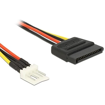 Imagen de Delock 0.4m Sata 15p / 4p Cables De Transmisión