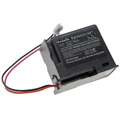 Imagen de vhbw Batería no Recargable Compatible con Mitsubishi MR BAT6V1SET A Controlador Lógico Programable, PLC (1450 mAh, 6 V, Li MnO2)