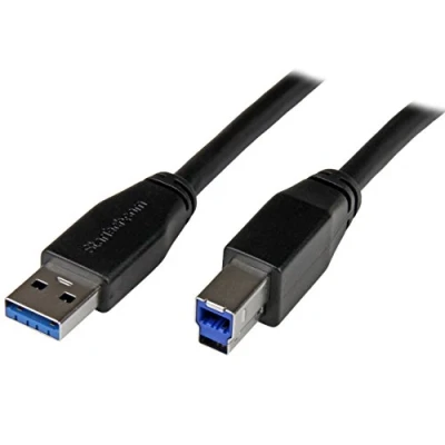 Imagen de Startech.com Cable Activo Usb 3.0 Superspeed De 5 Metros A Macho B Cables