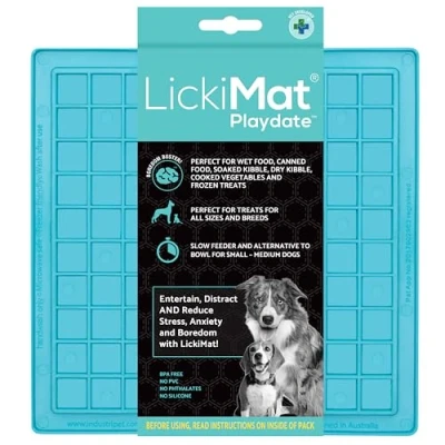 Imagen de LICKIMAT Playdate Dog Turquesa