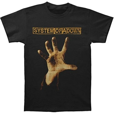 Imagen de Rocks Off Hand Camiseta, Negro (Black), X Large para Hombre