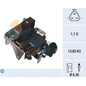 Imagen de Bobina de encendido FAE 80407