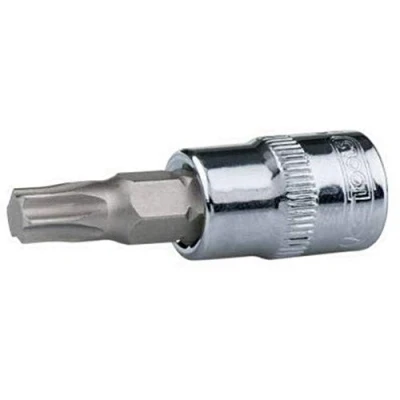 Imagen de KS TOOLS 918.1479 Piezas insertables de llave cubo DIN 3120, ISO 1174, ISO1174 T10 Acero cromo vanadio Torx moleteado
