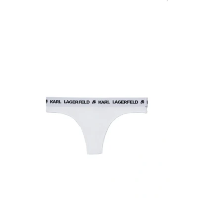 Imagen de KARL Lagerfeld LOGO Thong Tanga, Mujer, Talla: XS, White