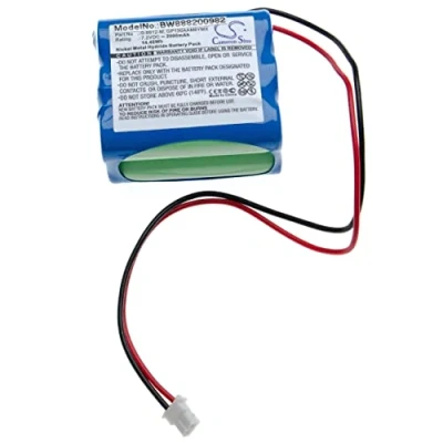 Imagen de vhbw batería Compatible con Visonic 0 9912 H, W, Powermax Plus, Powermax+ Control de Alarma Seguridad (2000mAh, 7.2V, NiMH)