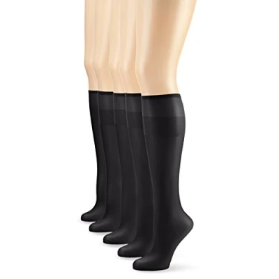Imagen de Nur Die Pack de 5 calcetines para mujeres, color negro (schwarz 094), talla única