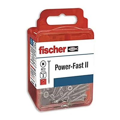 Imagen de fischer Blister 25 Tornillos Aglomer FPF II CZF, Neutro, 3,5X16