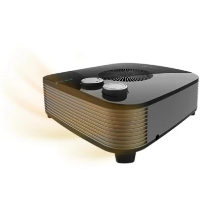 Imagen de Cecotec Calefactor Eléctrico Bajo Consumo ReadyWarm 2050 Max Horizon Black, Termoventilador de 2000W, 3 Modos Funcionamiento, Ligero, Termostato Regulable, Manual, Seguridad Autoapagado
