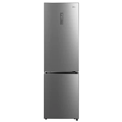 Imagen de Midea Frigorífico Combi Inox A++ No Frost Libre Instalación de Gran Capacidad 256 L + 104L Congelador Control temperatura táctil Alto: 2m Ancho: 59.5 cm KG7.20XL