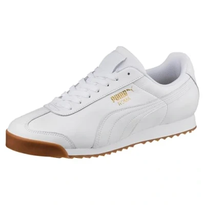Imagen de PUMA Roma Basic, Zapatillas Hombre, Blanco Teamgold, 44.5 EU