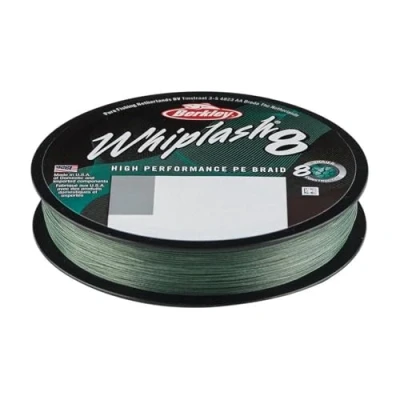 Imagen de Berkley Whiplash 8 Línea Trenzada Green 150m 0.06mm (10.7kg) Hilo trenzado