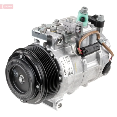 Imagen de DENSO DCP17178 Compresor de Aire Acondicionado 6SBU16C 12 PAG 46 R 134 a con acoplamiento magnético MERCEDES BENZ: Clase E Berlina, GLK
