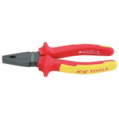Imagen de KS TOOLS 117.1113 Alicates universales 210, 42,5, 3 Acero para herramientas con función de corte