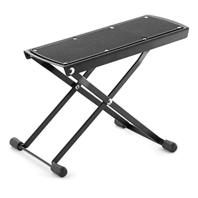 Imagen de Tiger GST35 BK Reposapiés para guitarrista, color negro