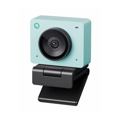 Imagen de OBSBOT Meet SE 1080P@100 FPS Webcam para PC con Sensor de 1/2,8&quot;, AI Framing y Autofocus, Modo Belleza, Ligera, Control por Gestos, Staggered HDR, Streaming, Reuniones (Aurora Green)
