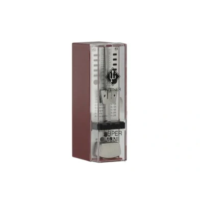 Imagen de Wittner 903012 Metrónomo Taktell Super Mini color rojo rubí