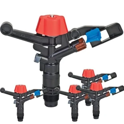 Imagen de Suinga 5 x ASPERSOR 5035SD riego 3/4&quot; agricola Circular 360º. Radio Alcance 12 14 m. Caudal 1,24 1,62 m3/Hora, Negro