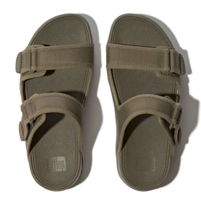 Imagen de Fitflop Gogh Moc Mens Adjustable Water Resistant Slides, Sandalia Hombre, Green, 39.5 EU