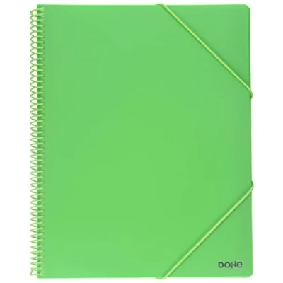 Imagen de Carpeta de espiral 30 fundas 80 micras Verde