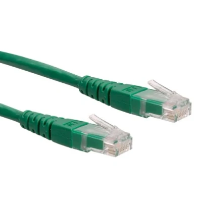 Imagen de Roline Utp Patch Cord Cat.6, Green 2m Cables De Red