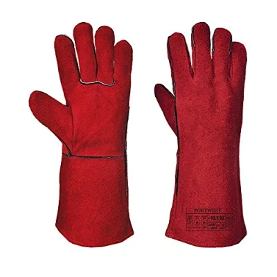 Imagen de Portwest Guante De Soldador, Tamaño: XL, Color: Rojo, A500RERXL